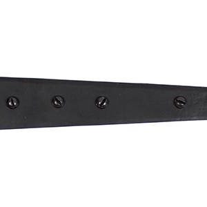FROM THE ANVILĀ® Black 9" Penny End T Hinge (pair)