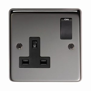 FROM THE ANVILĀ® BN Single 13 Amp Switched Socket