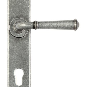 FROM THE ANVILĀ® Pewter Regency Lever Espag. Lock Set