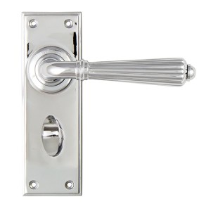 FROM THE ANVILĀ® Polished Chrome Hinton Lever Bathroom Set