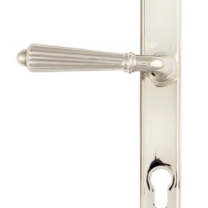 FROM THE ANVILĀ® Polished Nickel Hinton Slimline Lever Espag. Lock Set