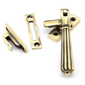 FROM THE ANVILĀ® Aged Brass Locking Hinton Fastener