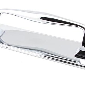 FROM THE ANVILĀ® Polished Chrome 300mm Art Deco Pull Handle on Backplate