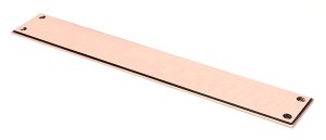 FROM THE ANVIL® Polished Bronze 425mm Art Deco Fingerplate