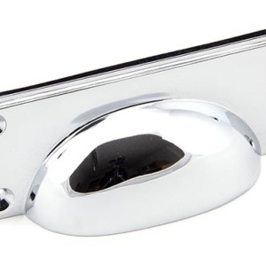 FROM THE ANVILĀ® Polished Chrome Art Deco Drawer Pull