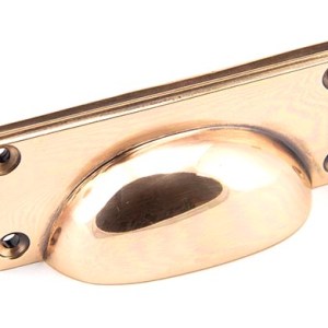 FROM THE ANVILĀ® Polished Bronze Art Deco Drawer Pull