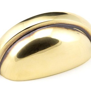 FROM THE ANVILĀ® Aged Brass Regency Concealed Drawer Pull