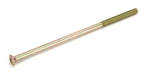 FROM THE ANVIL® Polished Brass M5 x 120mm Male Bolt (1)