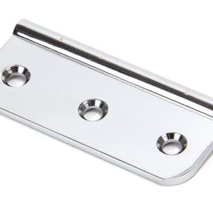 FROM THE ANVILĀ® Polished Chrome 3" Dummy Butt Hinge (Single)