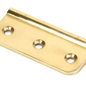 FROM THE ANVILĀ® Polished Brass 3" Dummy Butt Hinge (Single)
