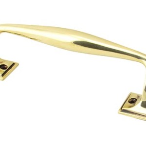 FROM THE ANVILĀ® Aged Brass 230mm Art Deco Pull Handle