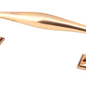 FROM THE ANVILĀ® Polished Bronze 230mm Art Deco Pull Handle