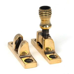 FROM THE ANVILĀ® Aged Brass Prestbury Brighton Fastener - Narrow (Square)