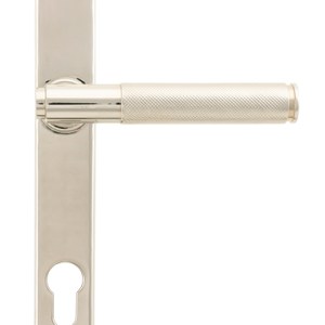 FROM THE ANVILĀ® Polished Nickel Brompton Slimline Lever Espag. Lock Set