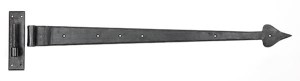 FROM THE ANVIL® External Beeswax 35" Hook & Band Hinge - Cranked (pair)