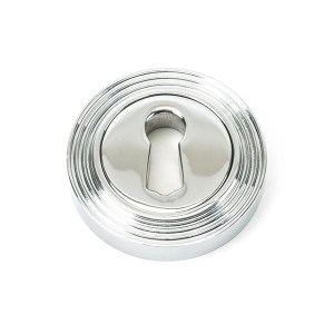 FROM THE ANVILĀ® Polished Chrome Round Escutcheon (Beehive)