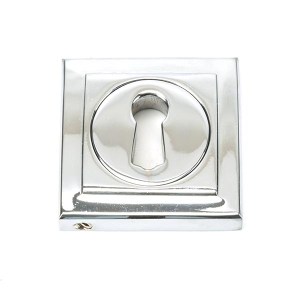 FROM THE ANVILĀ® Polished Chrome Round Escutcheon (Square)