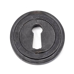 FROM THE ANVILĀ® External Beeswax Round Escutcheon (Art Deco)