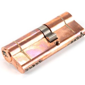 FROM THE ANVILĀ® Polished Bronze 35/45 5pin Euro Cylinder