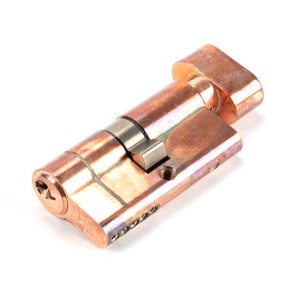 FROM THE ANVILĀ® Polished Bronze 30/30 5pin Euro Cylinder/Thumbturn