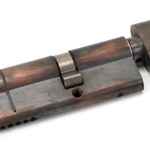 FROM THE ANVILĀ® Aged Bronze 35T/45 5pin Euro Cylinder/Thumbturn