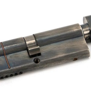 FROM THE ANVILĀ® Pewter 35/45T 5pin Euro Cylinder/Thumbturn