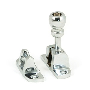 FROM THE ANVILĀ® Polished Chrome Mushroom Brighton Fastener (Radiused)
