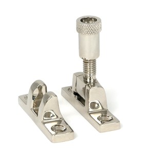 FROM THE ANVILĀ® Polished Nickel Brompton Brighton Fastener - Narrow (Square)