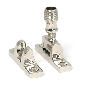 FROM THE ANVILĀ® Polished Nickel Beehive Brighton Fastener - Narrow (Square)