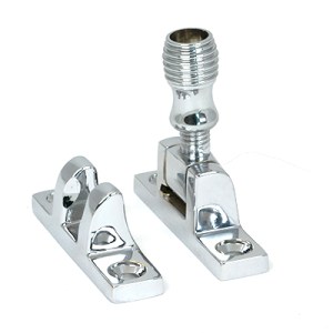 FROM THE ANVILĀ® Polished Chrome Beehive Brighton Fastener - Narrow (Square)