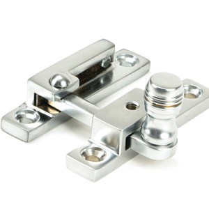 FROM THE ANVILĀ® Satin Chrome Prestbury Quadrant Fastener - Narrow