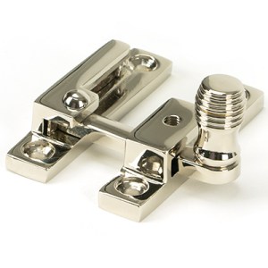 FROM THE ANVILĀ® Polished Nickel Beehive Quadrant Fastener - Narrow