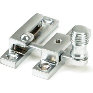 FROM THE ANVILĀ® Satin Chrome Beehive Quadrant Fastener - Narrow
