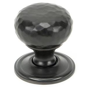 FROM THE ANVILĀ® Aged Bronze Hammered Mushroom Cabinet Knob 32mm