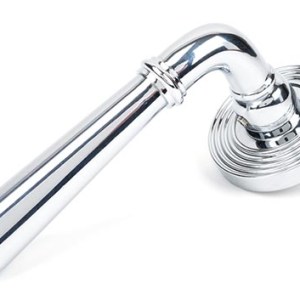 FROM THE ANVILĀ® Polished Chrome Newbury Lever on Rose Set (Beehive)