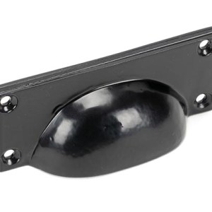 FROM THE ANVILĀ® Black Art Deco Drawer Pull