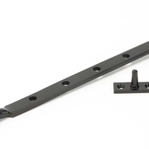 FROM THE ANVILĀ® Aged Bronze 12" Hammered Newbury Stay