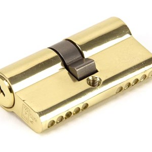 FROM THE ANVILĀ® Lacquered Brass 30/30 5pin Euro Cylinder KA