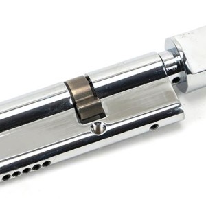 FROM THE ANVIL® Polished Chrome 35T/45 5pin Euro Cylinder/Thumbturn