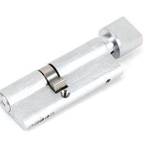 FROM THE ANVIL® Satin Chrome 35/45T 5pin Euro Cylinder/Thumbturn