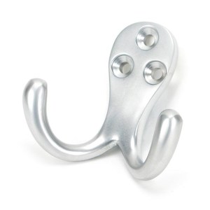 FROM THE ANVIL® Satin Chrome Celtic Double Robe Hook
