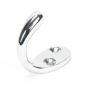 FROM THE ANVIL® Polished Chrome Celtic Single Robe Hook