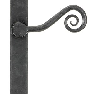 FROM THE ANVILĀ® External Beeswax Monkeytail Slimline Lever Espag. Latch Set -RH