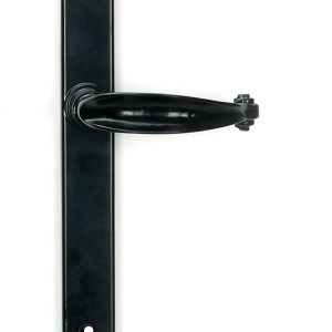 FROM THE ANVILĀ® Black Cottage Slimline Lever Espag. Latch Set