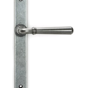 FROM THE ANVILĀ® Pewter Newbury Slimline Lever Espag. Latch Set