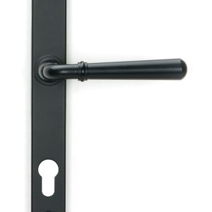 FROM THE ANVILĀ® Matt Black Newbury Slimline Lever Espag. Lock Set