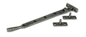 FROM THE ANVILĀ® Pewter 10" Hammered Newbury Stay