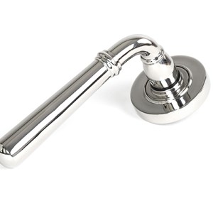 FROM THE ANVILĀ® Polished Marine SS (316) Newbury Lever on Rose Set (Plain)