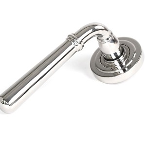 FROM THE ANVILĀ® Polished Marine SS (316) Newbury Lever on Rose Set (Art Deco) - Unsprung