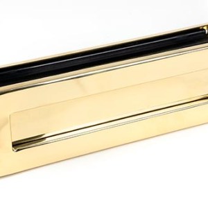 FROM THE ANVILĀ® Polished Brass Traditional Letterbox